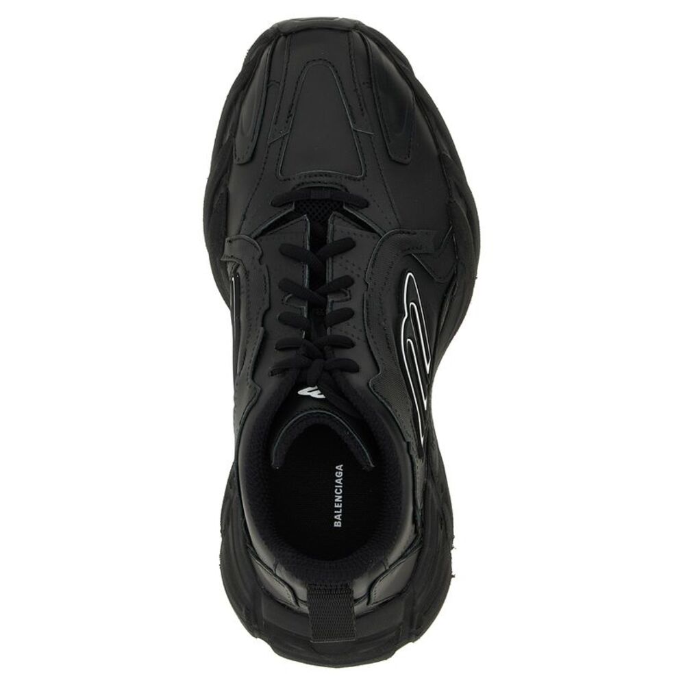 Balenciaga Black Calfskin Athletic Men's Sneakers - Picture 4 of 4